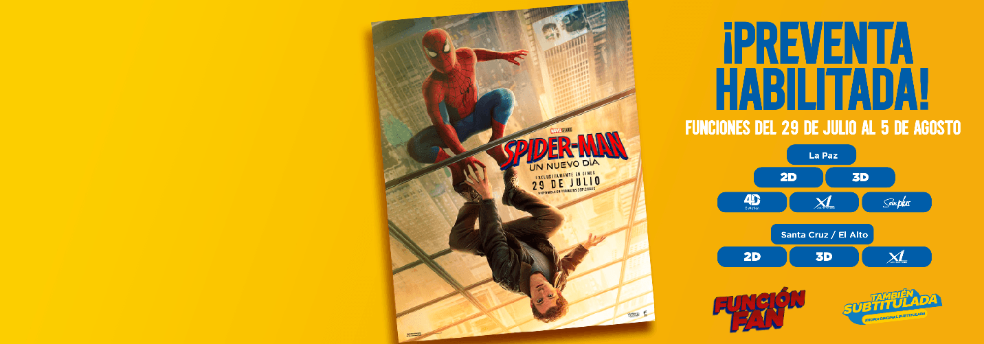 SPIDERMAN: UN NUEVO DÍA