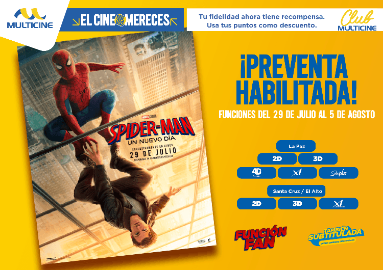 SPIDERMAN: UN NUEVO DÍA